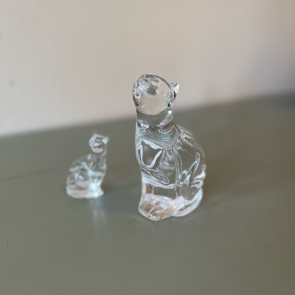Waterford Crystal Cats 🐈